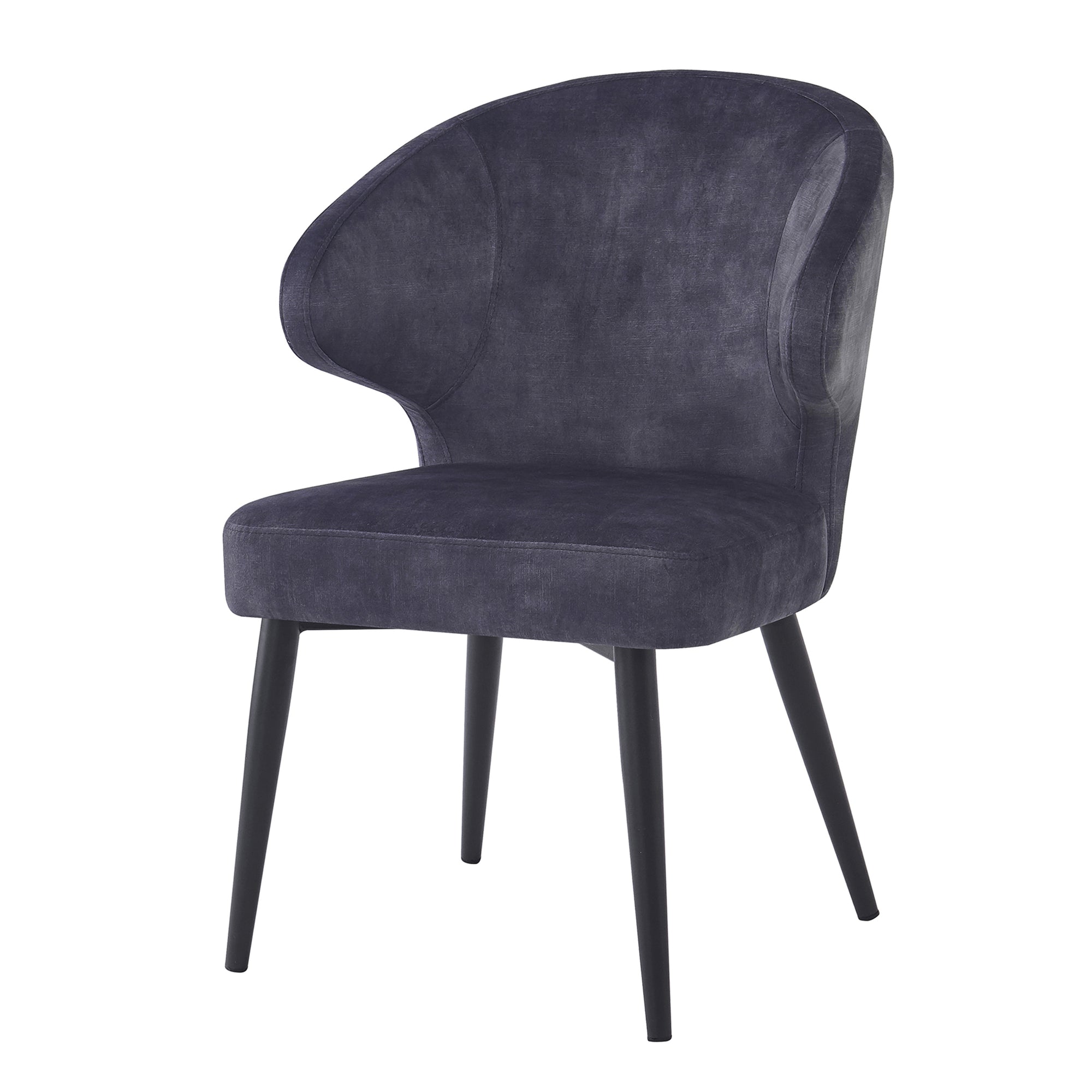 Donna Anthracite Velvet (set van 2)